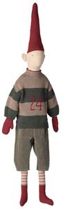 Vianočný škriatok Pixy Knitted sweater Size 6 – Boy