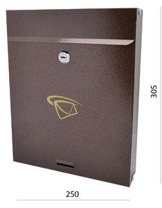 Kovian-Prod Poštovní schránka (250x305x60mm), max. formát listu: A4, měděná