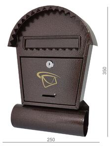 Kovian-Prod Poštovní schránka H 250 x L 330 x W 50 mm