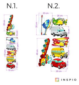 INSPIO-textilná prelepiteľná nálepka - Nálepka - Dopravné prostriedky