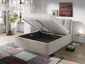 Čalúnená posteľ s úložným priestorom. Vlastná spoľahlivá doprava až k Vám domov. 1059959