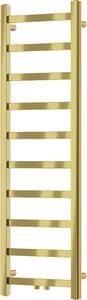 Mexen, kúpeľňový radiátor Mexen Bolt 1200 x 400 mm, 220 W, zlatý - W126-1200-400-00-50