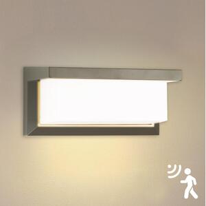 Brilagi-LED Vonkajšie nástenné svietidlo so senzorom BRICKY LED/12W/230V šedá IP54