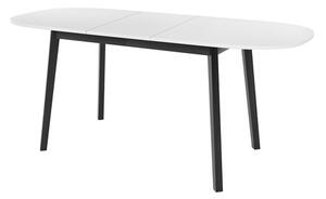 Jedálenský stôl Zerimo S 150x80, Farby:: biela / čierna Mirjan24 5903211289934