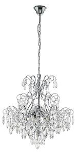 Eglo 39523 - Luster na reťazi FENOULLET 5xE14/25W/230V