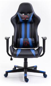 Kancelárska/herná stolička Farhana (modrá). Vlastná spoľahlivá doprava až k Vám domov. 1069096