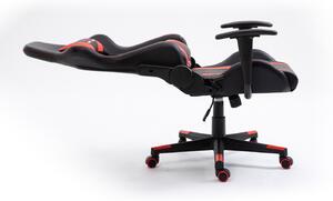 Kancelárska/herná stolička Farhana (červená). Vlastná spoľahlivá doprava až k Vám domov. 1069098