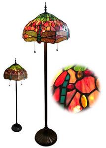 Tiffany stojaca lampa Chain Decagon MULTICOLOUR 42*160