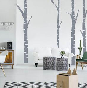 INSPIO-výroba darčekov a dekorácií - Vysoké stromy - Nálepka na stenu