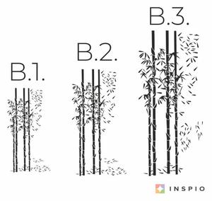 INSPIO-výroba darčekov a dekorácií - Bambus vo vetre - nálepka