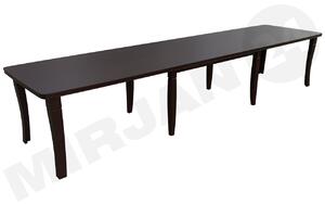 Jedálenský stôl a stoličky - RK030, Morenie: wenge, Dostupné poťahy: Granada 2732 Mirjan24 5902928432770