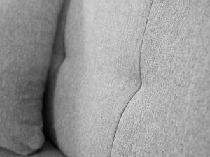 Moderní rohová sedačka Malaga, bílá/šedá Roh: Orientace rohu Pravý roh