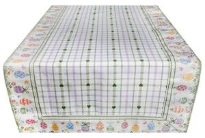Veľkonočný behúň na stôl Vajíčka 45x150 cm Farba Viacfarebná Rozmery 45x150 cm