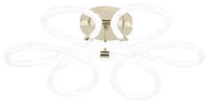 Toolight Toolight, LED moderné stropné svietidlo, 99W, 4000K, 5000lm, G023-C, zlatá, OSW-06374