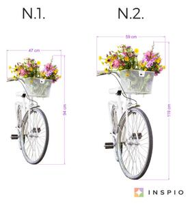 INSPIO-textilná prelepiteľná nálepka - Nálepka na stenu - Retro bicykel