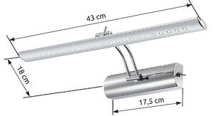 Globo 78301 LED nástenné svietidlo Picture I 1x3W | 4000K - nad obraz