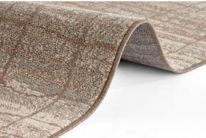 Hnedo-béžový koberec behúň 200x80 cm Terrain - Hanse Home