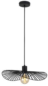 Toolight Toolight, závesné svietidlo 41cm, 1xE27, APP1840-1CP, čierna, OSW-07061