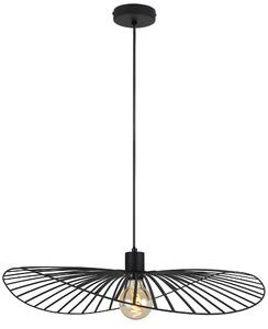 Toolight Toolight, závesné svietidlo 61cm, 1xE27, APP1841-1CP, čierna matná, OSW-07062