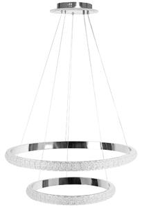 Toolight Toolight, LED závesné osvetlenie 63cm, 80W, G046-2CP, chrómová, OSW-06314