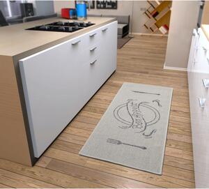 Sivý koberec behúň 150x62 cm Cucina - Hanse Home