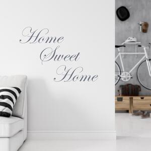 INSPIO-výroba darčekov a dekorácií - Samolepka na stenu - Home sweet home