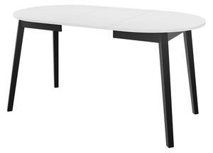 Jedálenský stôl Kirtore S 90, Farby:: sivý mramor / čierna Mirjan24 5903211289897