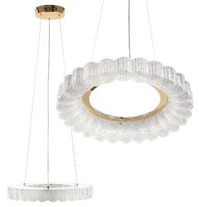 Toolight Toolight, LED stropné svietidlo 40cm, 24W, 4000K, 2500lm, MS018-CP, ružové zlato, OSW-09630