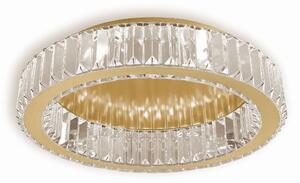 Toolight Toolight, stropné svietidlo 50cm, 30W, 4000K, 1400lm, APP1722-C, zlatá matná, OSW-09303