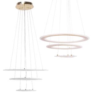 Toolight Toolight, LED stropné svietidlo 46cm, 100W, G042-3CP, zlatá lesklá, OSW-06309