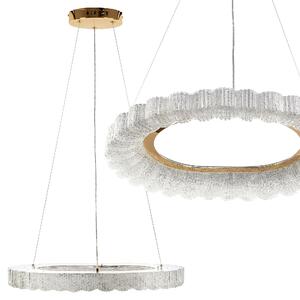 Toolight Toolight, LED závesné svietidlo 60cm, 40W, 4000K, MS019-CP, ružové zlato, OSW-09631