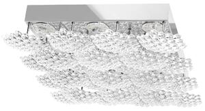 Toolight Toolight, LED stropné svietidlo 38x35cm, 40W, 4000K, 3600lm, MS015-C, chrómová, OSW-09627