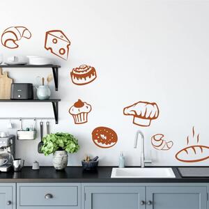 INSPIO-výroba darčekov a dekorácií - Nálepka na stenu - Dobroty do kuchyne