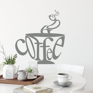 INSPIO-výroba darčekov a dekorácií - Nálepky na stenu - Káva coffee