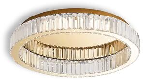 Toolight Toolight, LED stropné svietidlo 60cm, 36W, 4000K, 1680 lm, APP1723-C, zlatá lesklá, OSW-09304