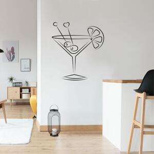 INSPIO-výroba darčekov a dekorácií - Nálepka na stenu - Drink