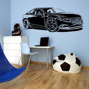 INSPIO-výroba darčekov a dekorácií - Nálepka na stenu - Mazda