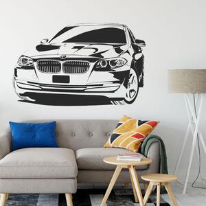 INSPIO-výroba darčekov a dekorácií - Nálepka na stenu - BMW