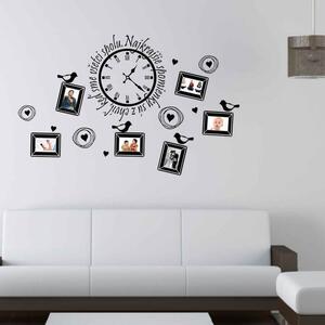 INSPIO-výroba darčekov a dekorácií - Nálepka na stenu - Najkrajšie spomienky