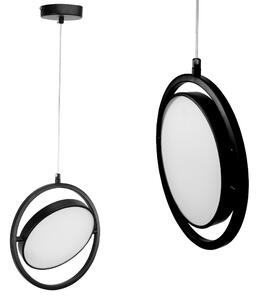 Toolight Toolight, LED závesné svietidlo 26cm, 5W, 4000K, APP1790-CP, čierna, OSW-06067