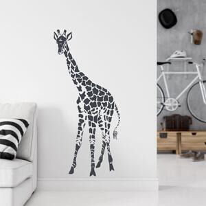 INSPIO-výroba darčekov a dekorácií - Nálepky na stenu - Žirafa