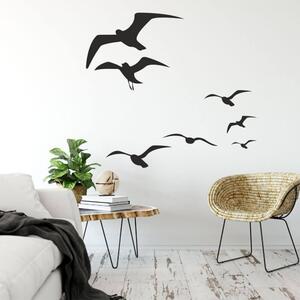 INSPIO-výroba darčekov a dekorácií - Nálepka na stenu - Letiace vtáky