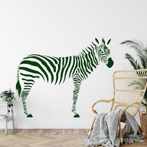 INSPIO-výroba darčekov a dekorácií - Nálepka na stenu - Zebra