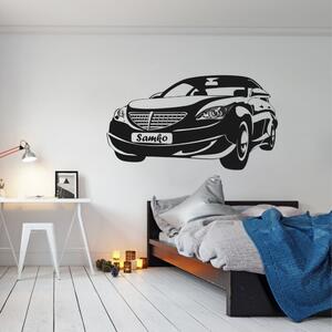 INSPIO-výroba darčekov a dekorácií - Nálepka na stenu - Super auto