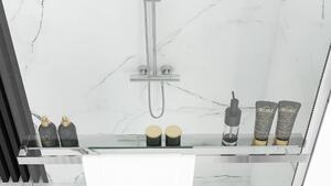 Rea - Kúpeľňový vešiak na uteráky Evo - chróm
