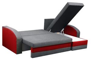 Moderná sedacia súprava Kronos, sivá / béžová