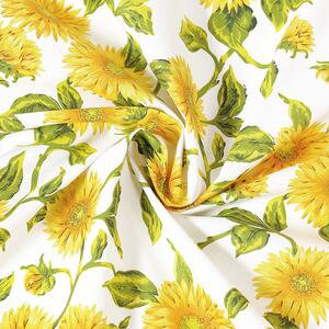 Goldea bavlnené plátno - slnečnice 220 cm