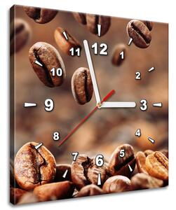 Gario Obraz s hodinami Kávové bohatstvo Veľkosť: 40 x 40 cm