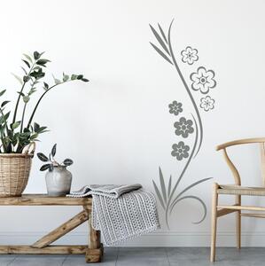INSPIO-výroba darčekov a dekorácií - Nálepky na stenu - Rastlina