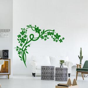 INSPIO-výroba darčekov a dekorácií - Nálepky na stenu - Kvet